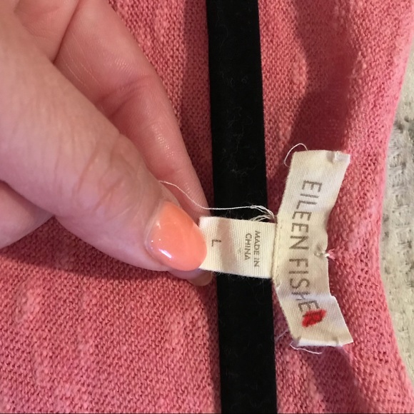 Once worn Eileen Fisher linen blend tank - Picture 3 of 4